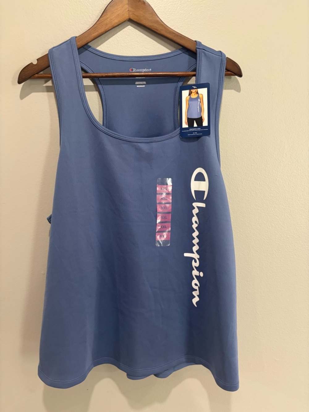 NWT XXL Champion Seven Seas Blue Tank Top